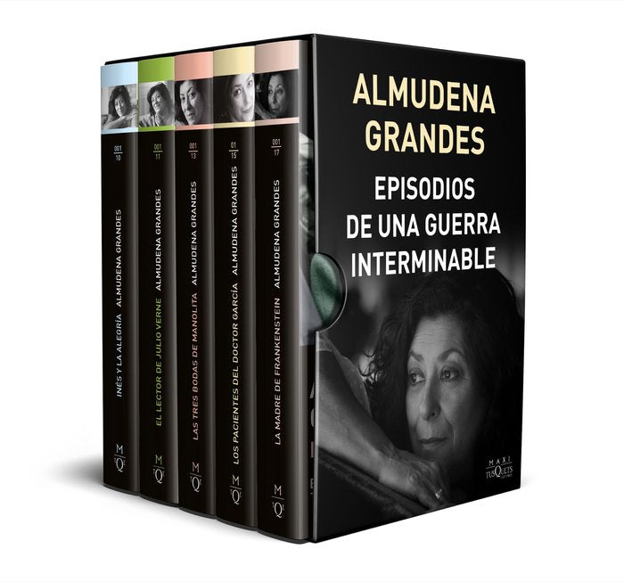 ESTUCHE EPISODIOS DE UNA GUERRA INTERMINABLE, de GRANDES, ALMUDENA | portada del libro