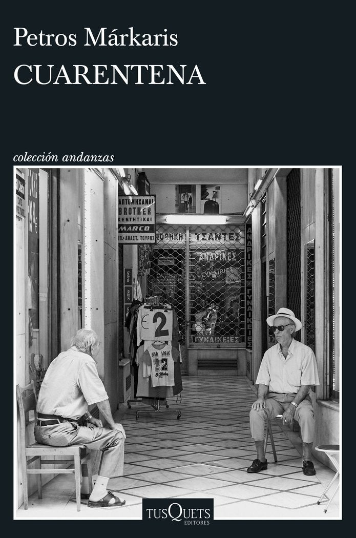 CUARENTENA, de MARKARIS, PETROS | portada del libro