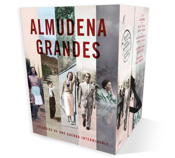 ESTUCHE EPISODIOS DE UNA GUERRA INTERMINABLE, de GRANDES, ALMUDENA | portada del libro