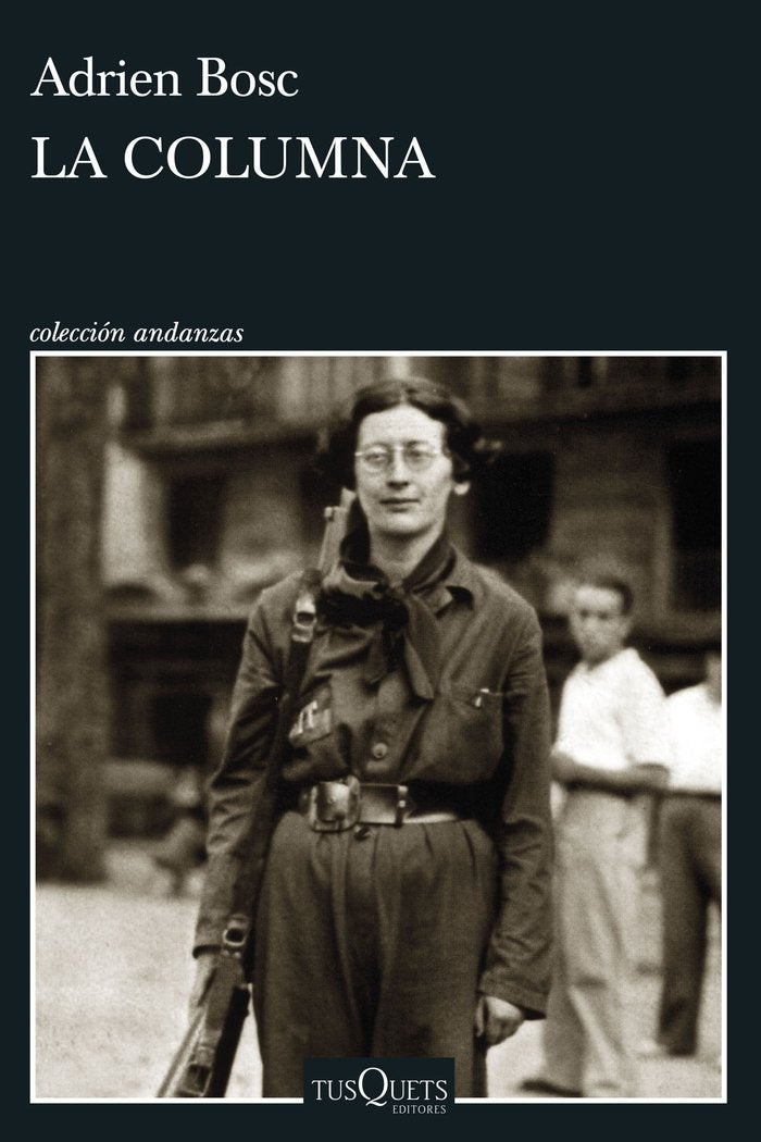 LA COLUMNA, de ADRIEN BOSC | portada del libro