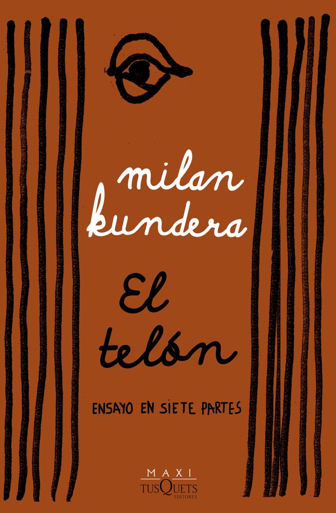 EL TELON, de MILAN KUNDERA | portada del libro