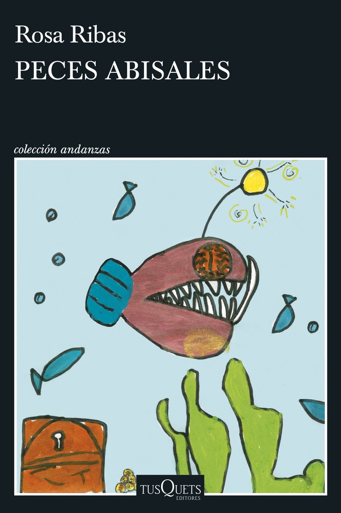 PECES ABISALES, de ROSA RIBAS | portada del libro