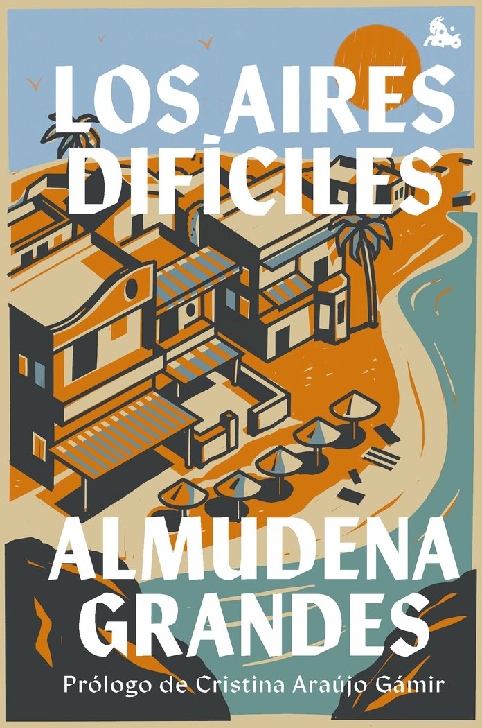 LOS AIRES DIFICILES, de ALMUDENA GRANDES | portada del libro