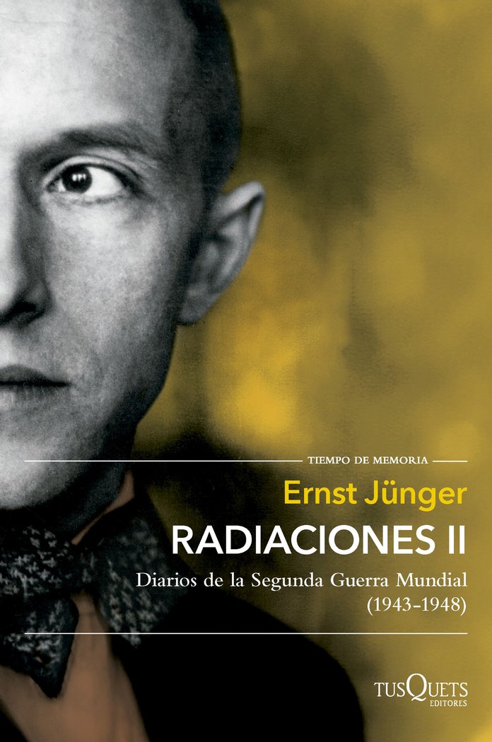 Radiaciones, de ERNST JUNGER | portada del libro