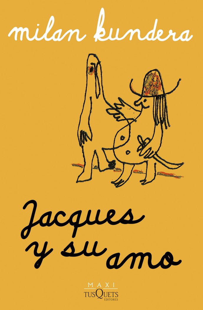 JACQUES Y SU AMO, de KUNDERA, MILAN | portada del libro