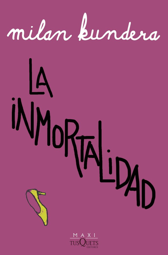 LA INMORTALIDAD, de KUNDERA, MILAN | portada del libro