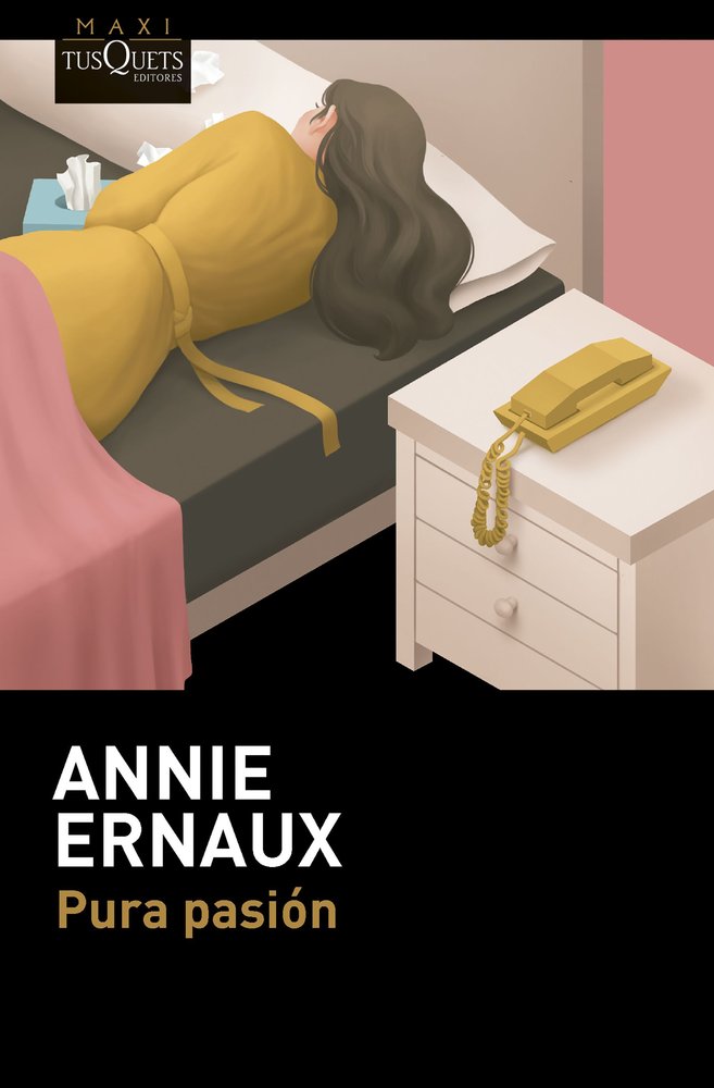 PURA PASION, de ANNIE ERNAUX | portada del libro