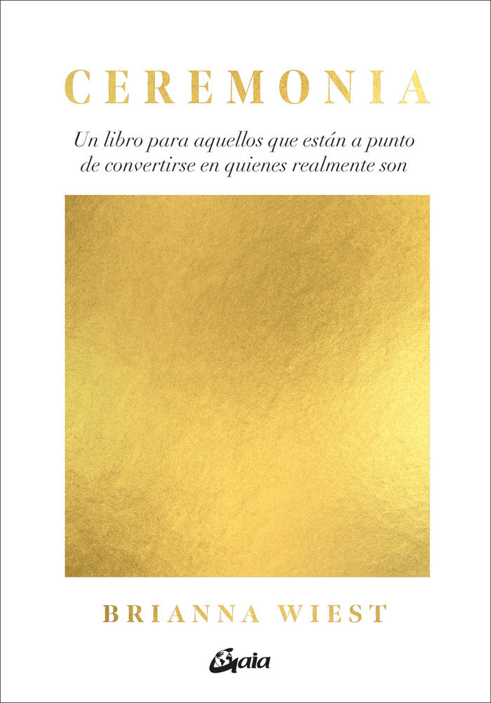 CEREMONIA, de WIEST, BRIANNA | portada del libro