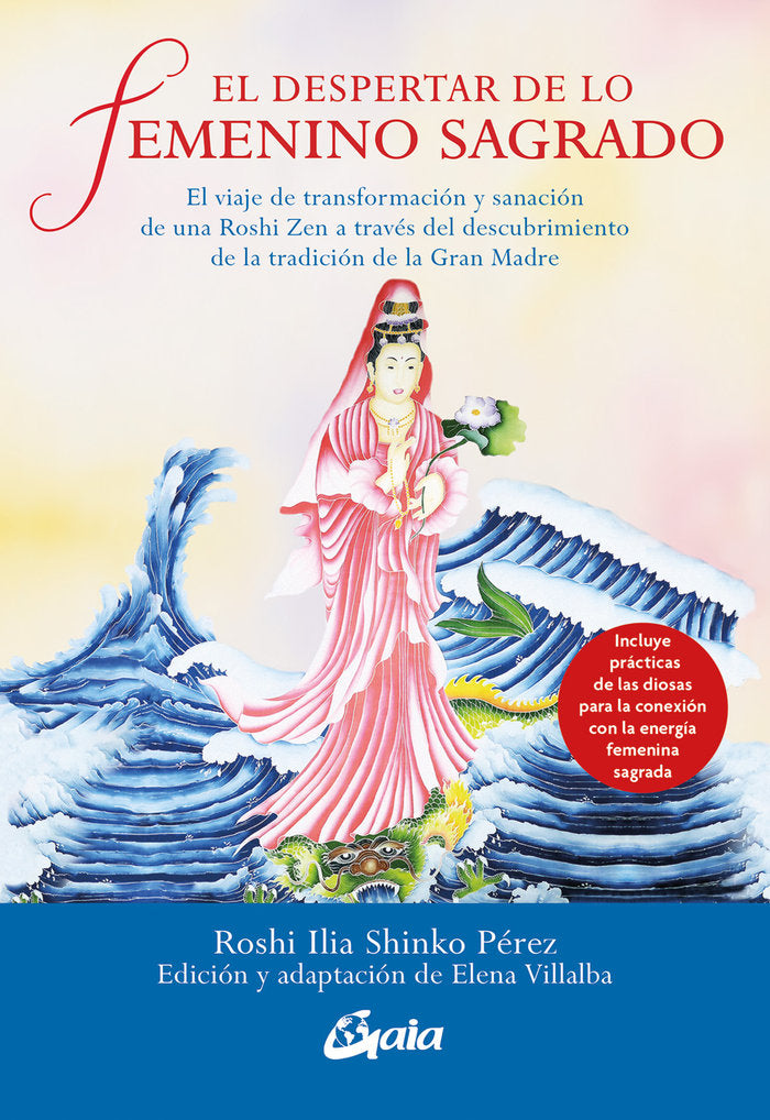 EL DESPERTAR DE LO FEMENINO SAGRADO, de ELENA VILLALBA | portada del libro