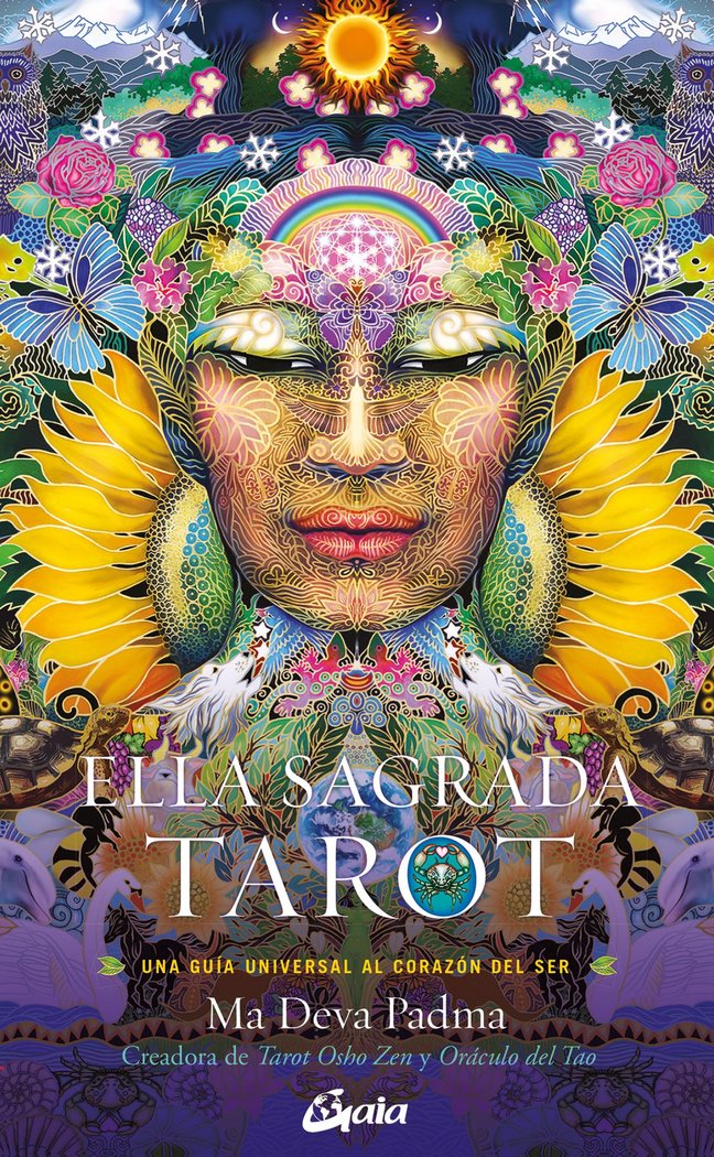 ELLA SAGRADA TAROT, de MA DEVA PADMA | portada del libro