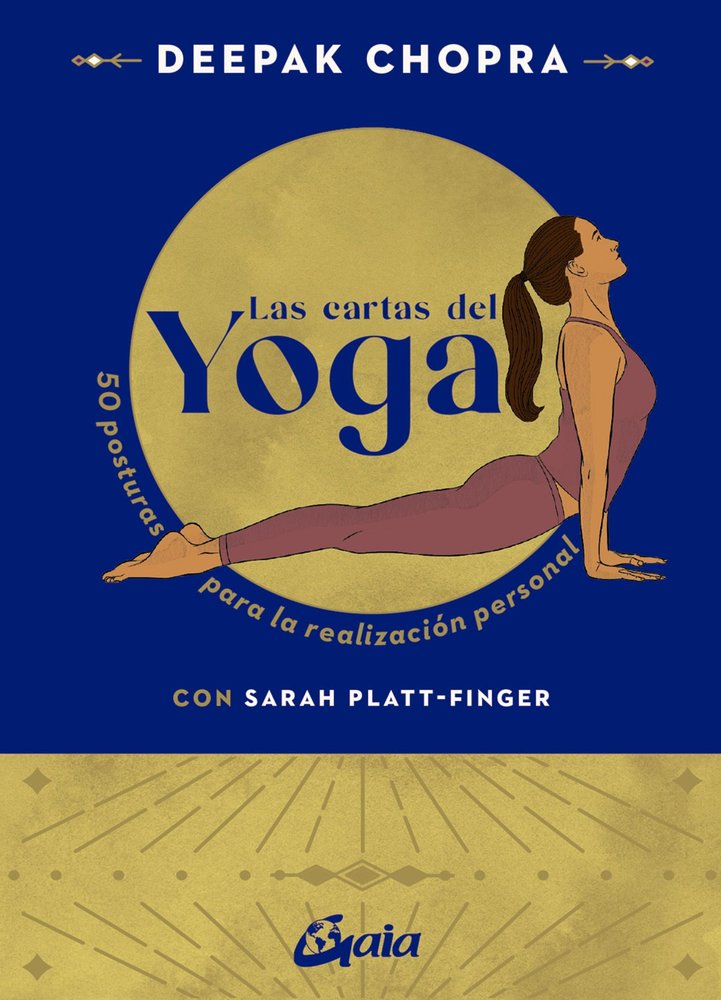 LAS CARTAS DEL YOGA, de CHOPRA, DEEPAK | portada del libro