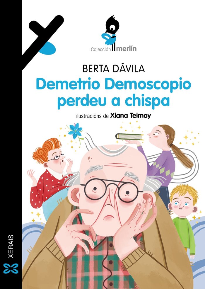 Demetrio Demoscopio perdeu a chispa, de DAVILA, BERTA | portada del libro
