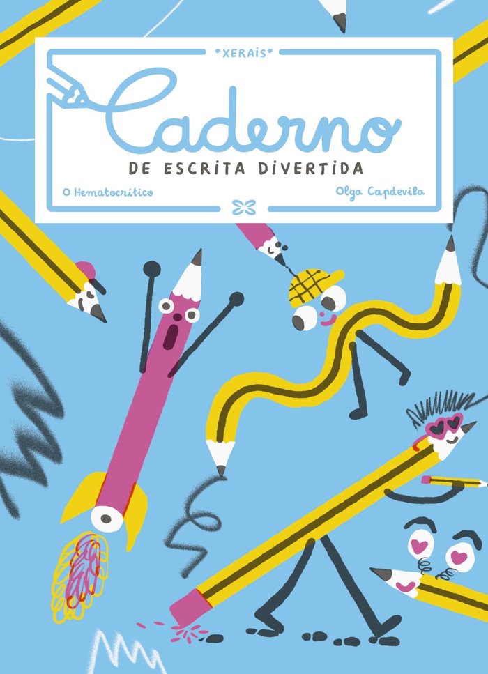 Caderno de escrita divertida, de EL HEMATOCRITICO | portada del libro