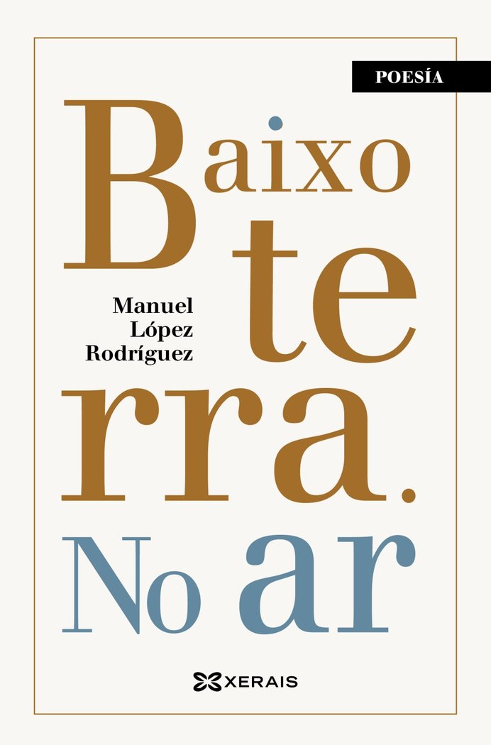 Baixo terra. No ar, de LOPEZ RODRIGUEZ, MANUEL | portada del libro