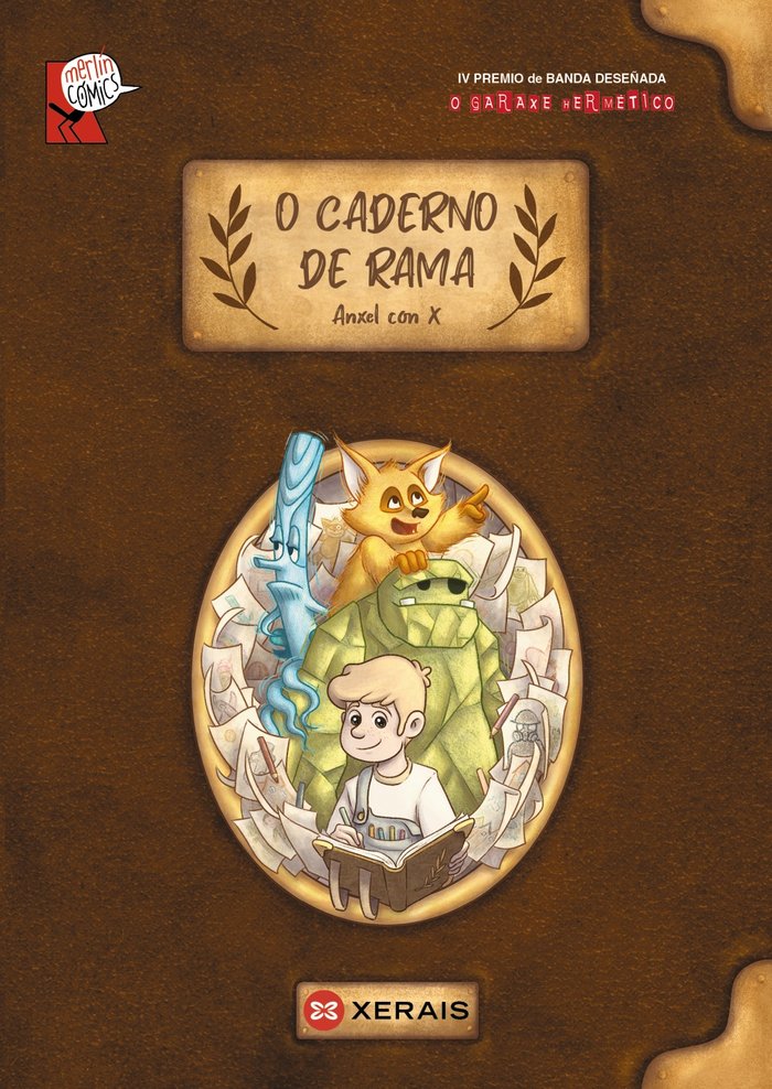 O CADERNO DE RAMA, de CON X, ANXEL | portada del libro