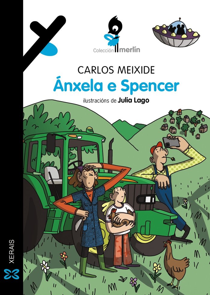 ANXELA E SPENCER, de MEIXIDE, CARLOS | portada del libro