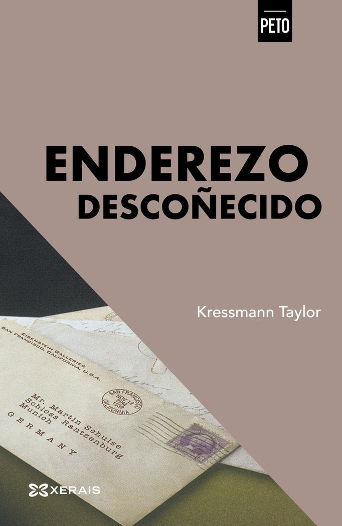 ENDEREZO DESCOÑECIDO, de TAYLOR, KRESSMAN | portada del libro