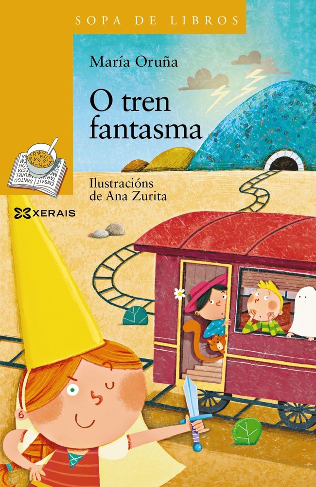 O tren fantasma, de ORUÑA, MARIA | portada del libro