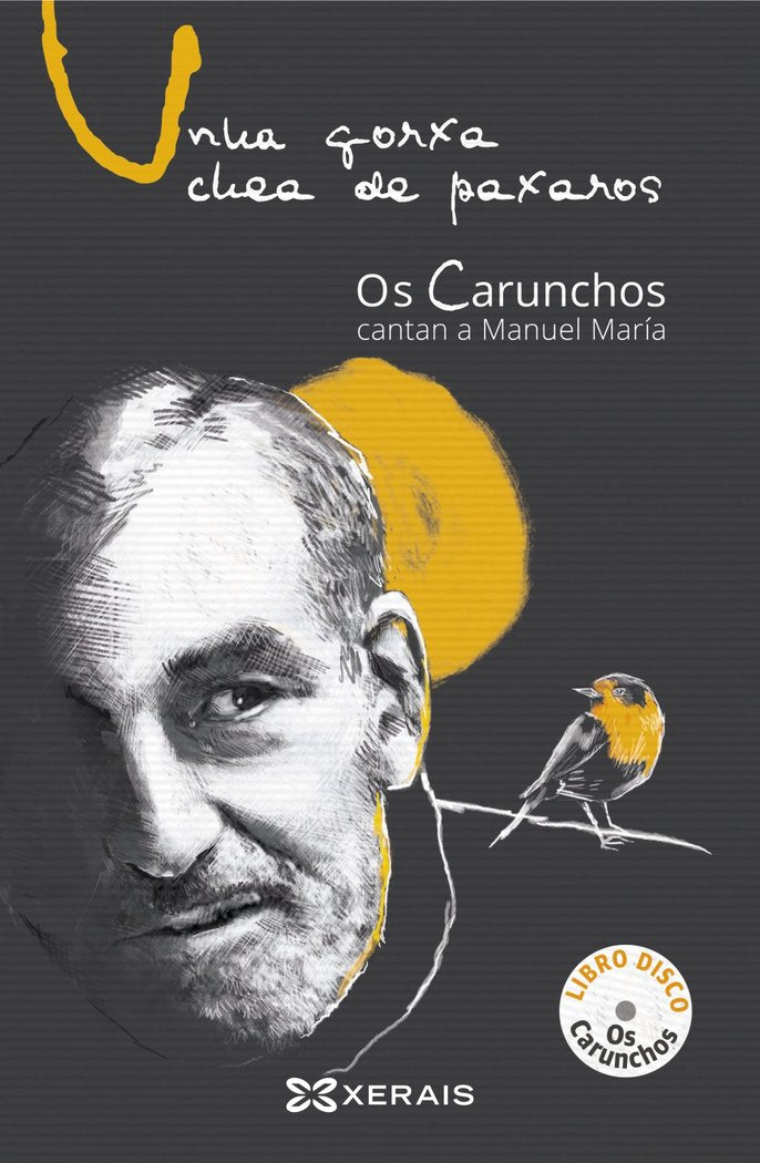 UNHA GORXA CHEA DE PAXAROS, de OS CARUNCHOS | portada del libro