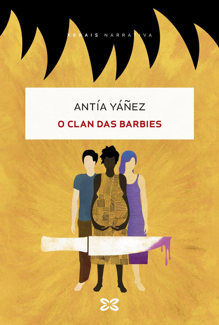 O clan das barbies, de YAÑEZ, ANTIA | portada del libro