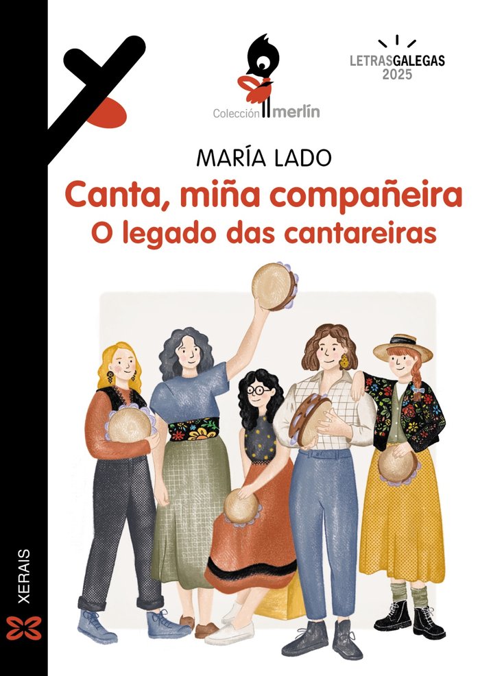 CANTA MIÑA COMPAÑEIRA, de LADO, MARIA | portada del libro