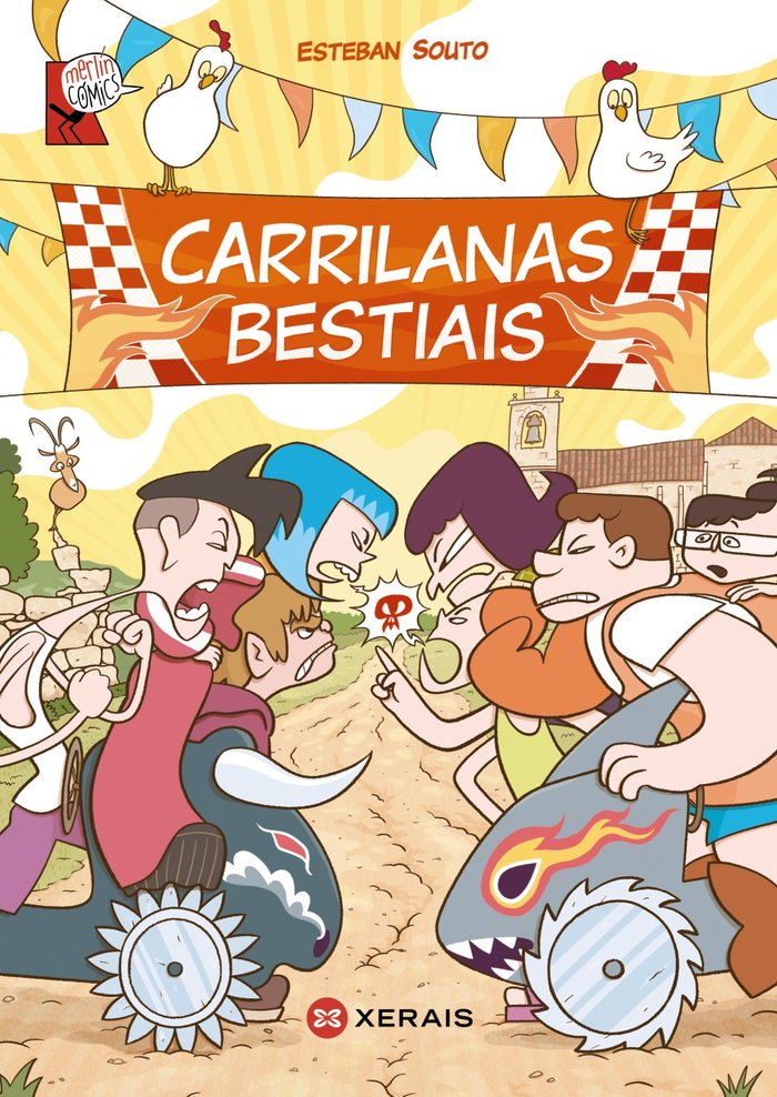 Carrilanas bestiais, de SOUTO, ESTEBAN | portada del libro