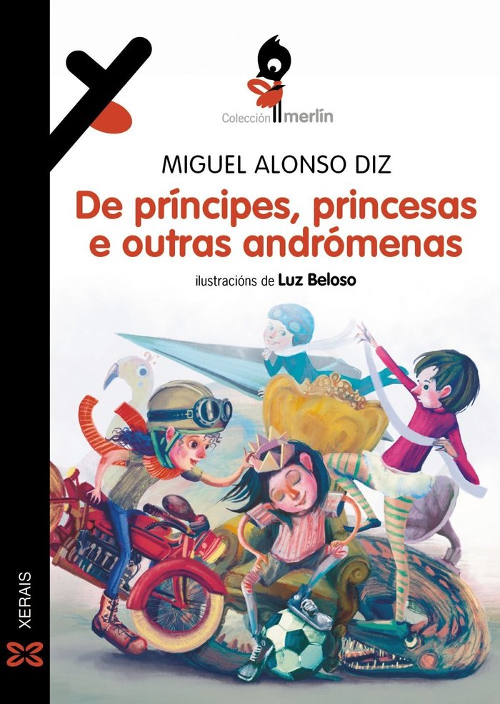 DE PRINCIPES PRINCESAS E OUTRAS ANDROMENAS, de ALONSO DIZ, MIGUEL | portada del libro