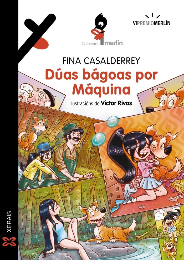 DUAS BAGOAS POR MAQUINA, de CASALDERREY, FINA | portada del libro