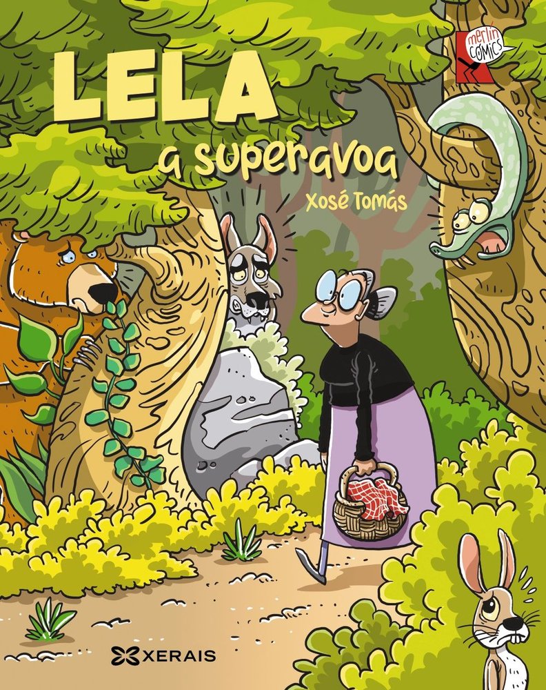 Lela, a superavoa, de XOSE TOMAS | portada del libro