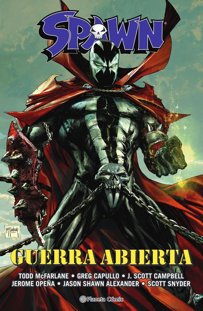 SPAWN: GUERRA ABIERTA, de MCFARLANE, TODD | portada del libro