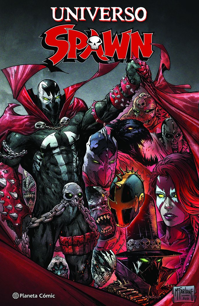SPAWN UNIVERSO, de MCFARLANE, TODD | portada del libro