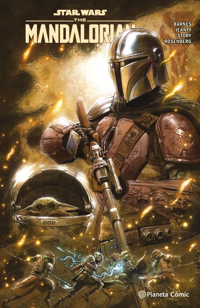 STAR WARS THE MANDALORIAN (COMIC), de AA. VV. | portada del libro