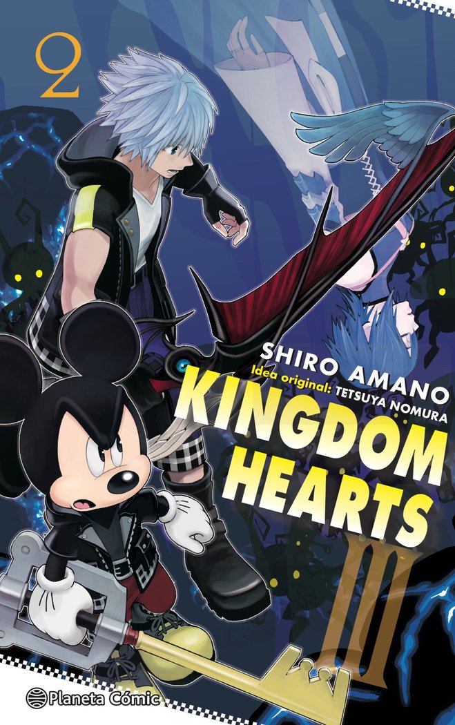 KINGDOM HEARTS III Nº 02, de AMANO, SHIRO | portada del libro