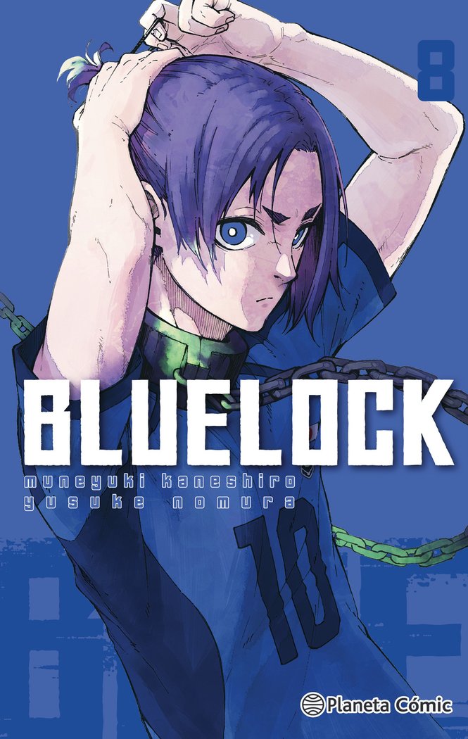 BLUE LOCK 8, de MUNEYUKI KANESHIRO, YUSUKE NOMURA | portada del libro