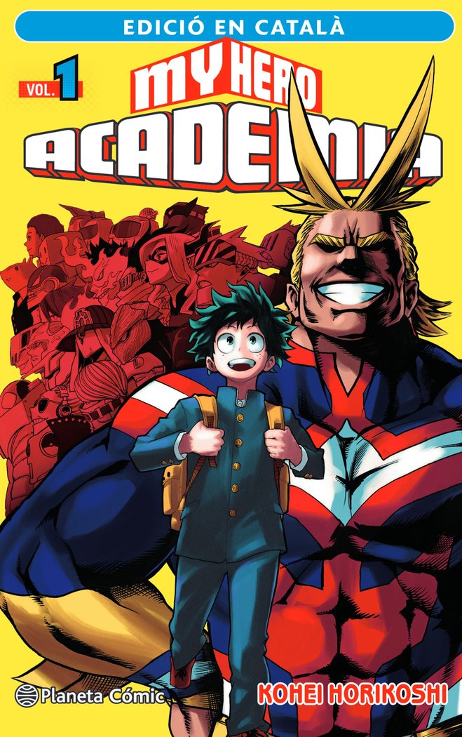 MY HERO ACADEMIA Nº 01 (CATALA), de HORIKOSHI, KOHEI | portada del libro