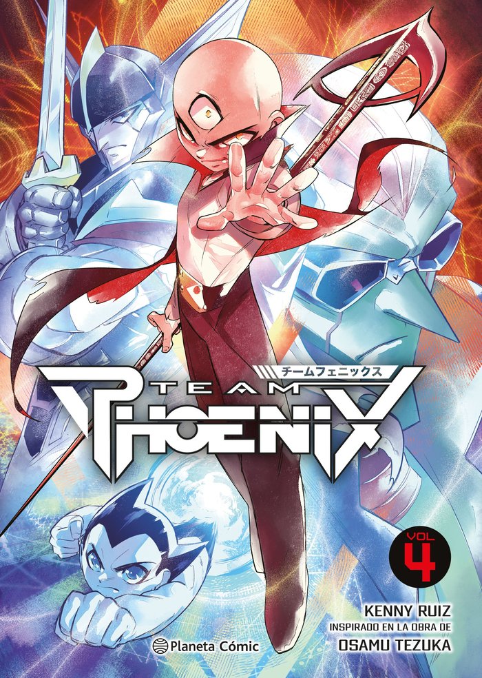 TEAM PHOENIX Nº 04, de RUIZ, KENNY | portada del libro
