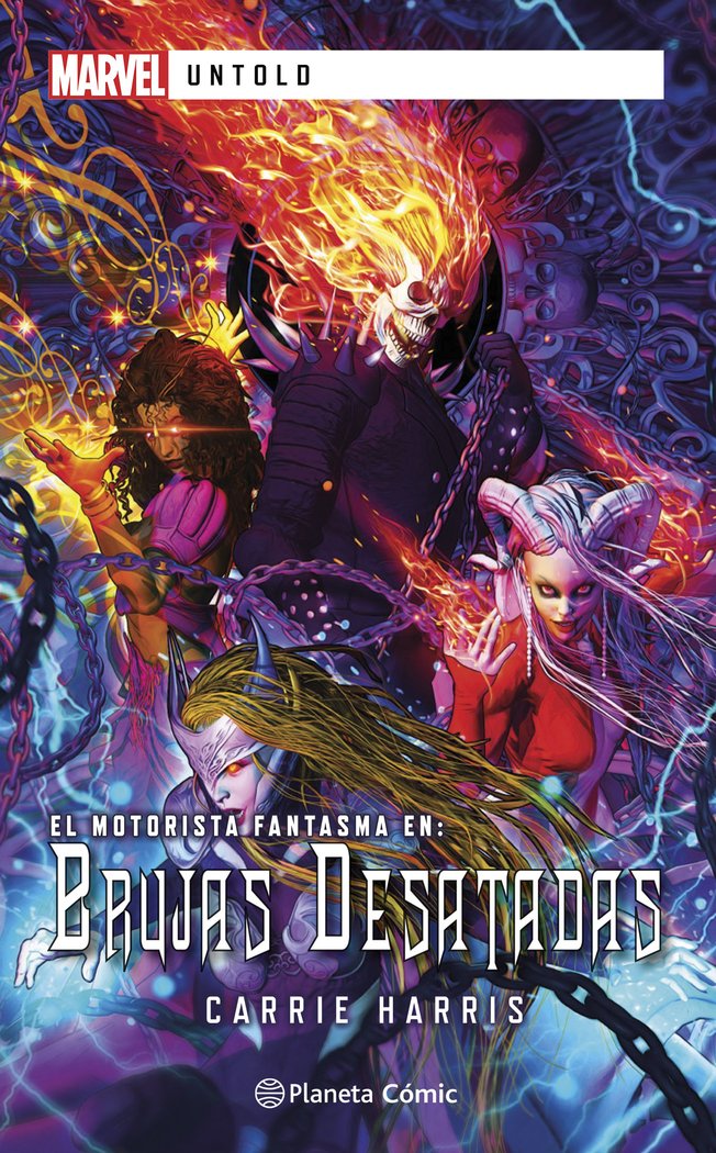 MARVEL UNTOLD. BRUJAS DESATADAS, de HARRIS | portada del libro