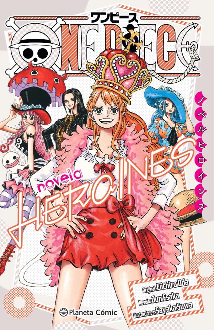 ONE PIECE HEROINAS (NOVELA), de ODA, EIICHIRO | portada del libro