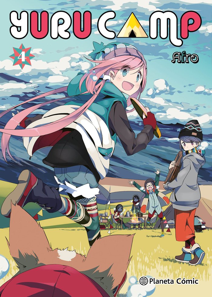 YURU CAMP Nº 04, de AFRO | portada del libro