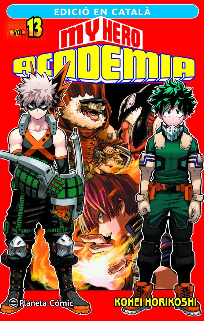 MY HERO ACADEMIA Nº 13 (CATALA), de KOHEI HORIKOSHI | portada del libro