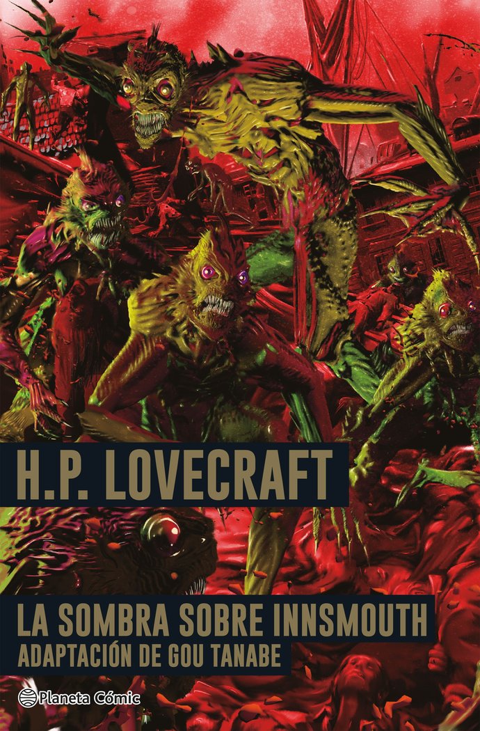 LOVECRAFT LA SOMBRA SOBRE INNSMOUTH, de TANABE, GOU | portada del libro
