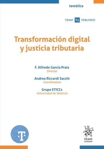 TRANSFORMACION DIGITAL Y JUSTICIA TRIBUTARIA, de GARCIA PRATS | portada del libro