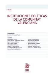 INSTITUCIONES POLITICAS DE LA COMUNITAT VALENCIANA 2ª EDICIO, de MARTINEZ CORRAL | portada del libro