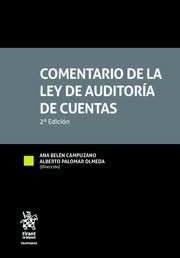 COMENTARIO DE LA LEY DE AUDITORIA DE CUENTAS 2ªED 2022, de PALOMAR OLMEDA | portada del libro