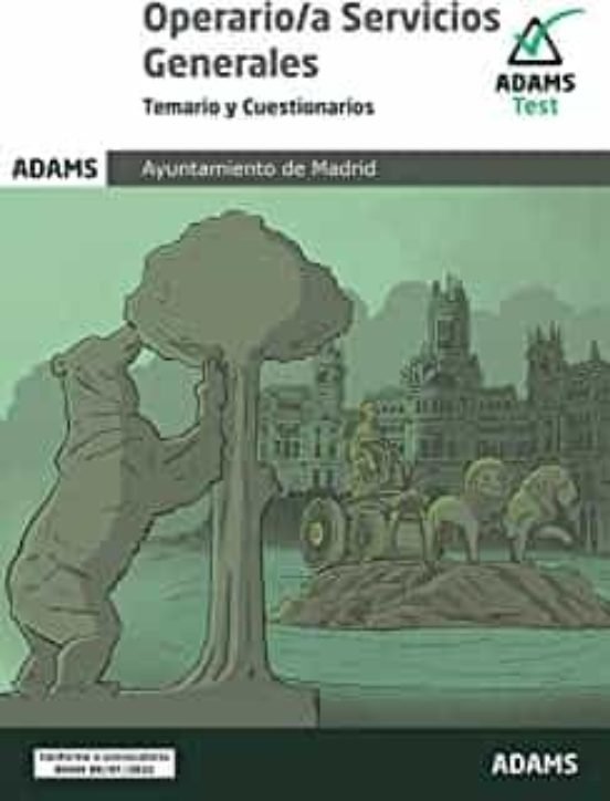 OPERARIO/A SERVICIOS GENERALES - TEMARIO Y CUESTIONARIOS, de VV. AA. | portada del libro