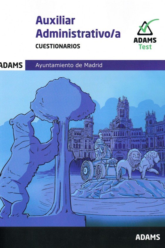 AUXILIAR ADMINISTRATIVO - CUESTIONARIOS | portada del libro