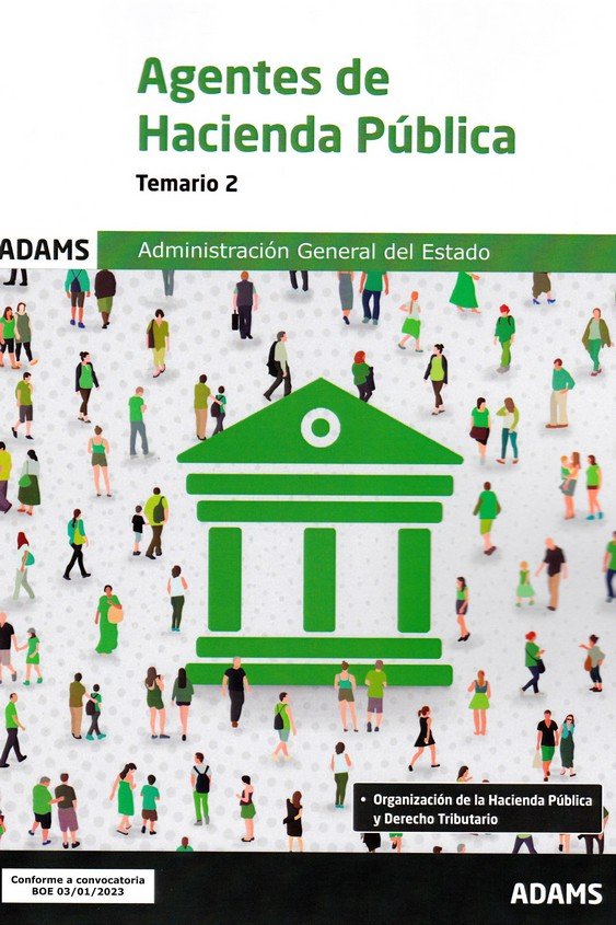 AGENTES DE HACIENDA PUBLICA - TEMARIO 2 | portada del libro