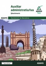 AUXILIARADMINISTRATIU QUESTIONARI, de VARIOS AUTORES | portada del libro