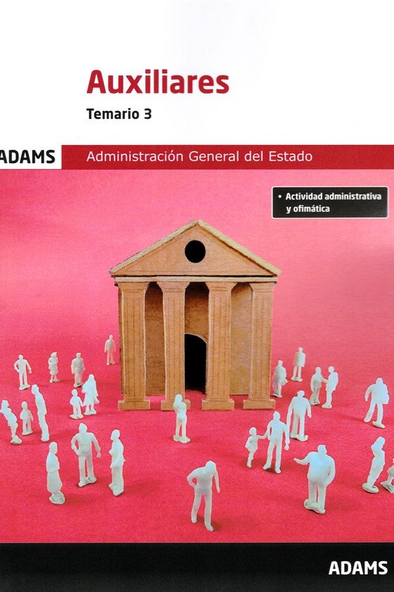 AUXILIARES - TEMARIO 3 | portada del libro