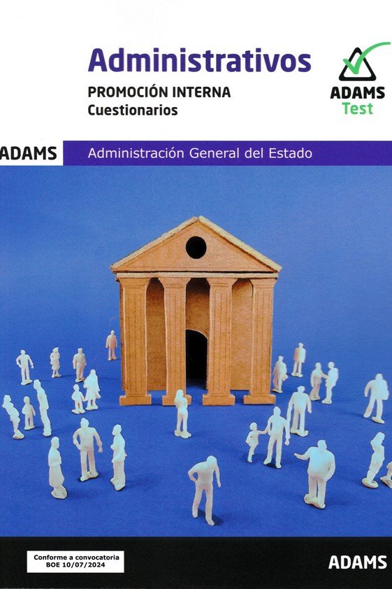 ADMINISTRATIVOS ( PROMOCION INTERNA) - CUESTIONARIOS, de AA.VV. | portada del libro